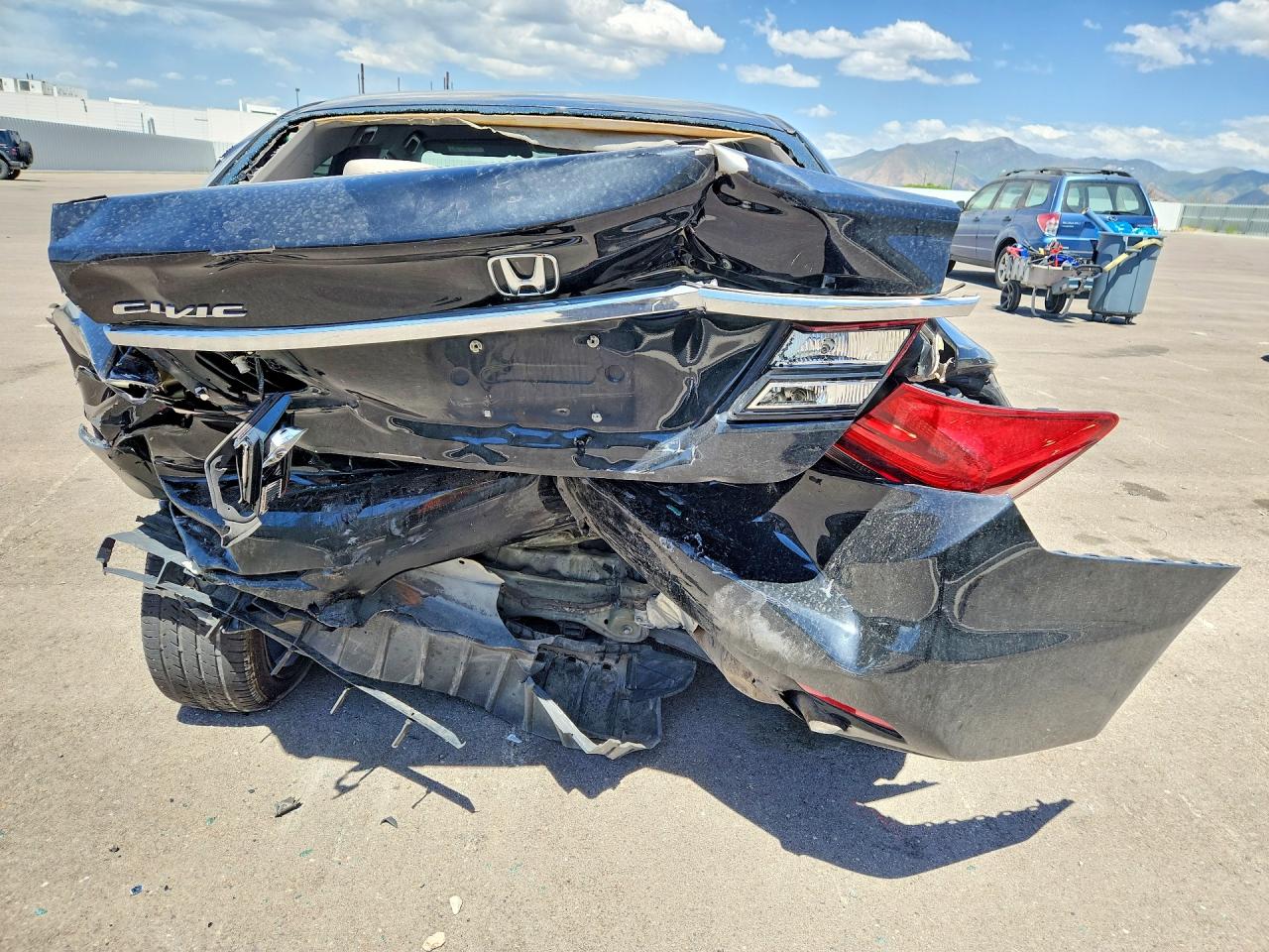 2013 Honda Civic Lx Black vin: 2HGFB2F50DH564429