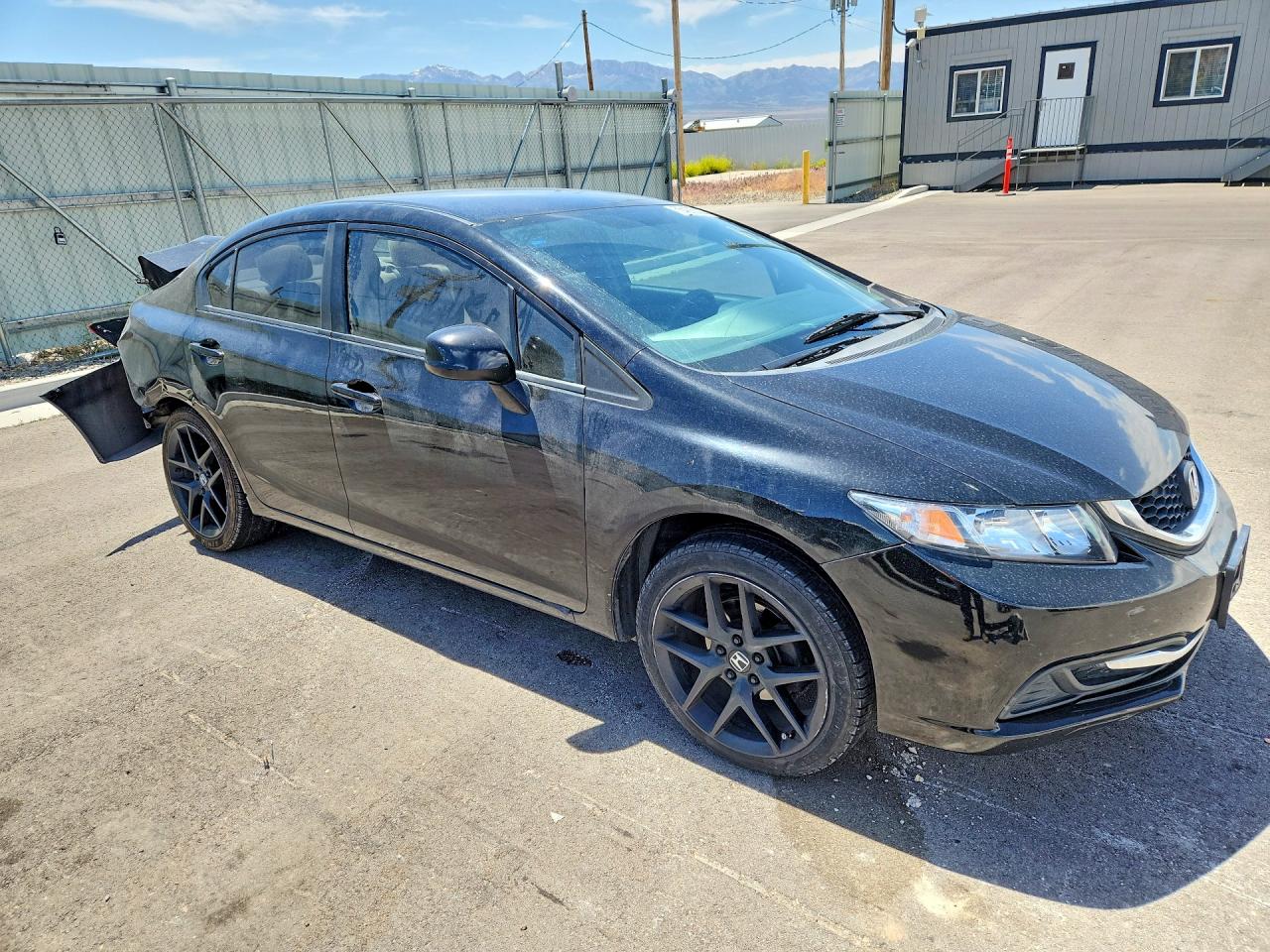2013 Honda Civic Lx Black vin: 2HGFB2F50DH564429