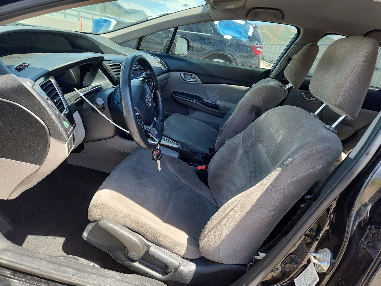 2013 Honda Civic Lx Black vin: 2HGFB2F50DH564429