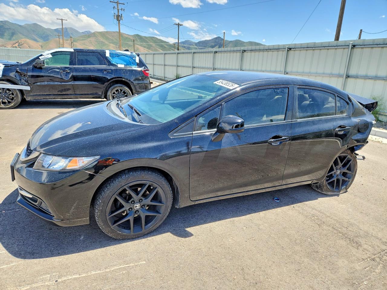 2013 Honda Civic Lx Black vin: 2HGFB2F50DH564429