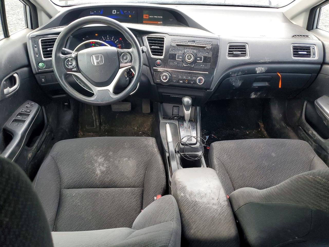 2013 Honda Civic Lx Серебряный vin: 2HGFB2F50DH570733