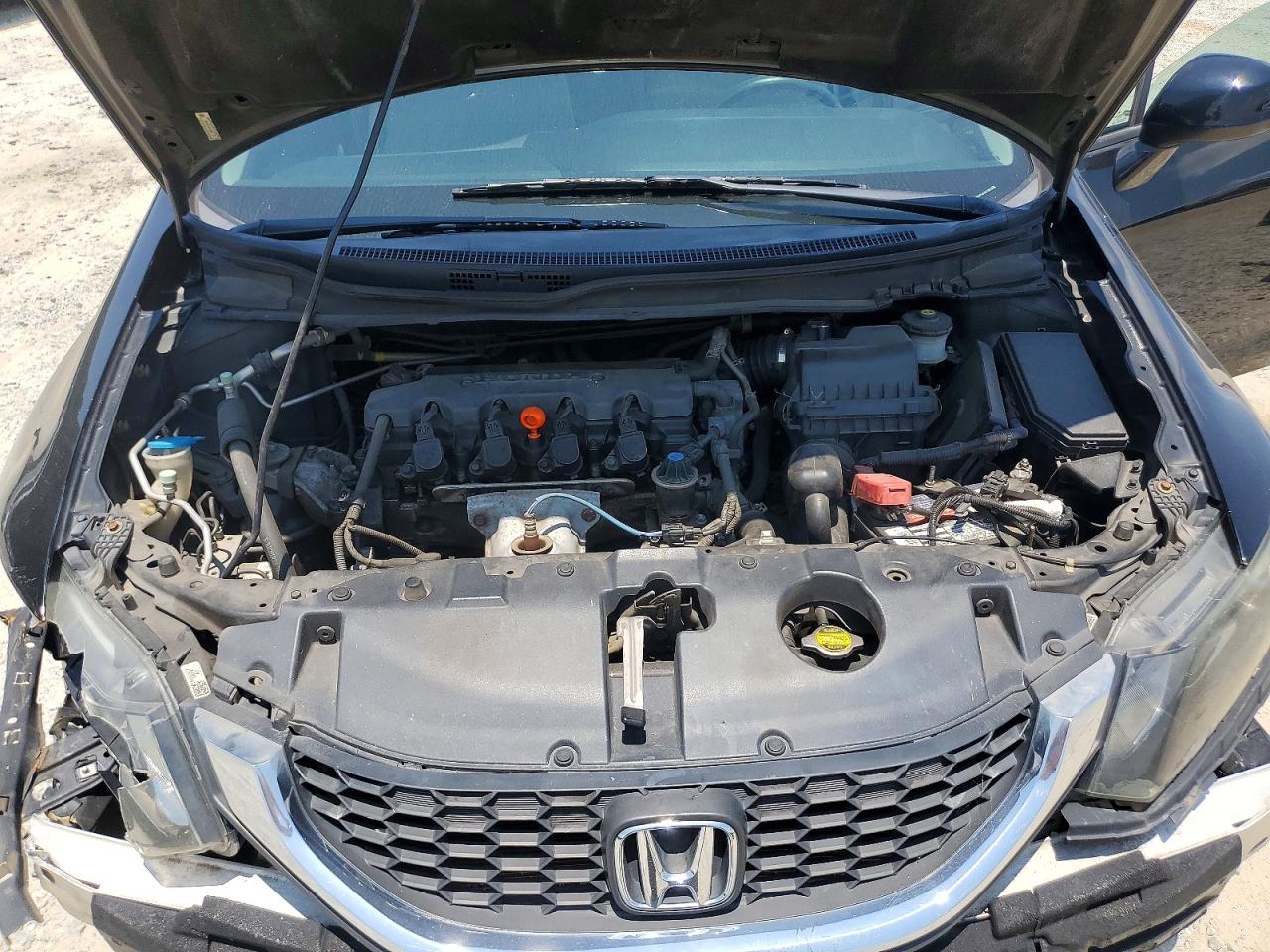 2013 Honda Civic Lx Black vin: 2HGFB2F50DH576595
