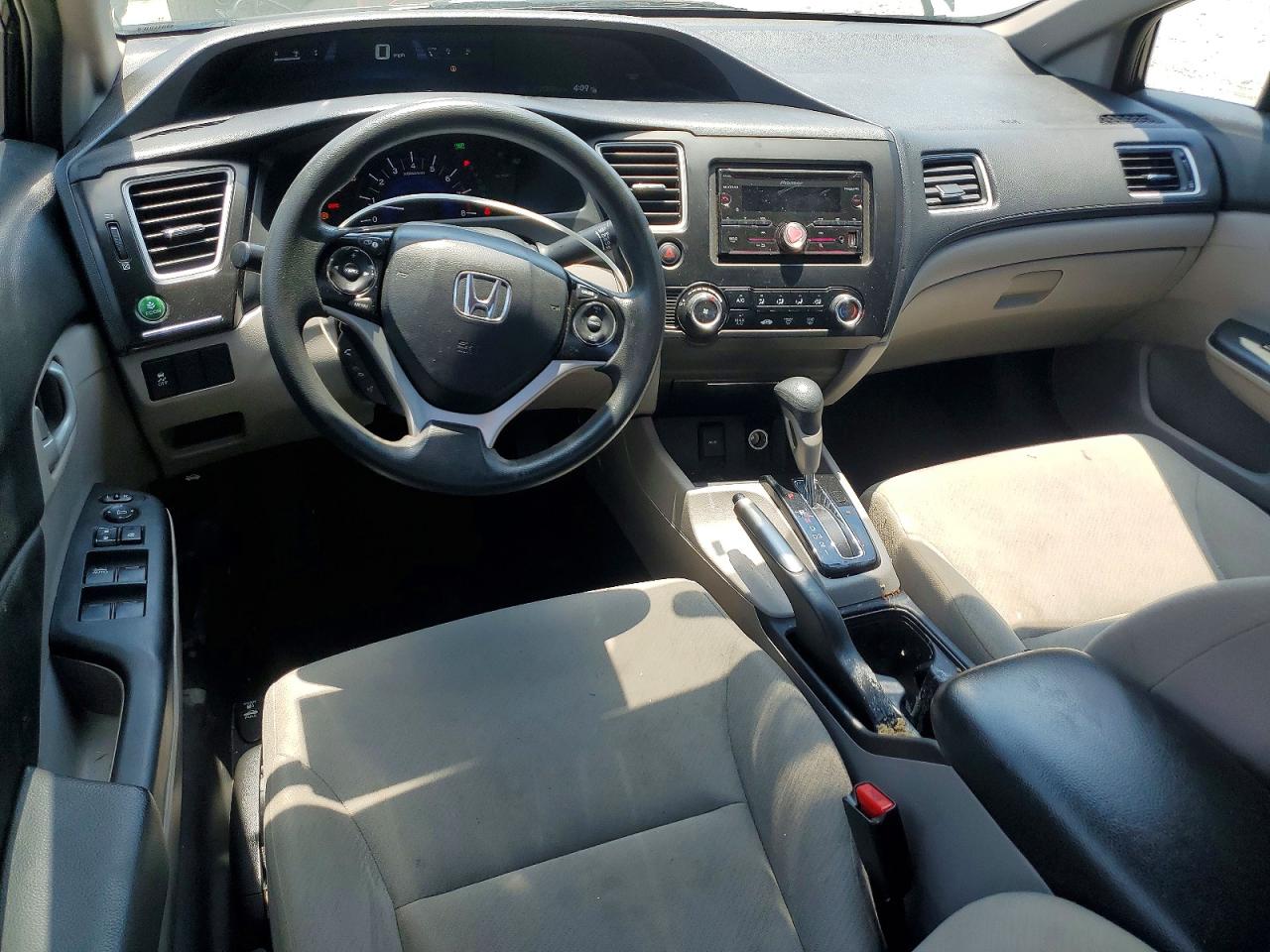 2013 Honda Civic Lx Black vin: 2HGFB2F50DH576595