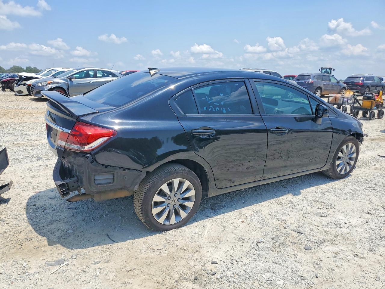 2013 Honda Civic Lx Black vin: 2HGFB2F50DH576595