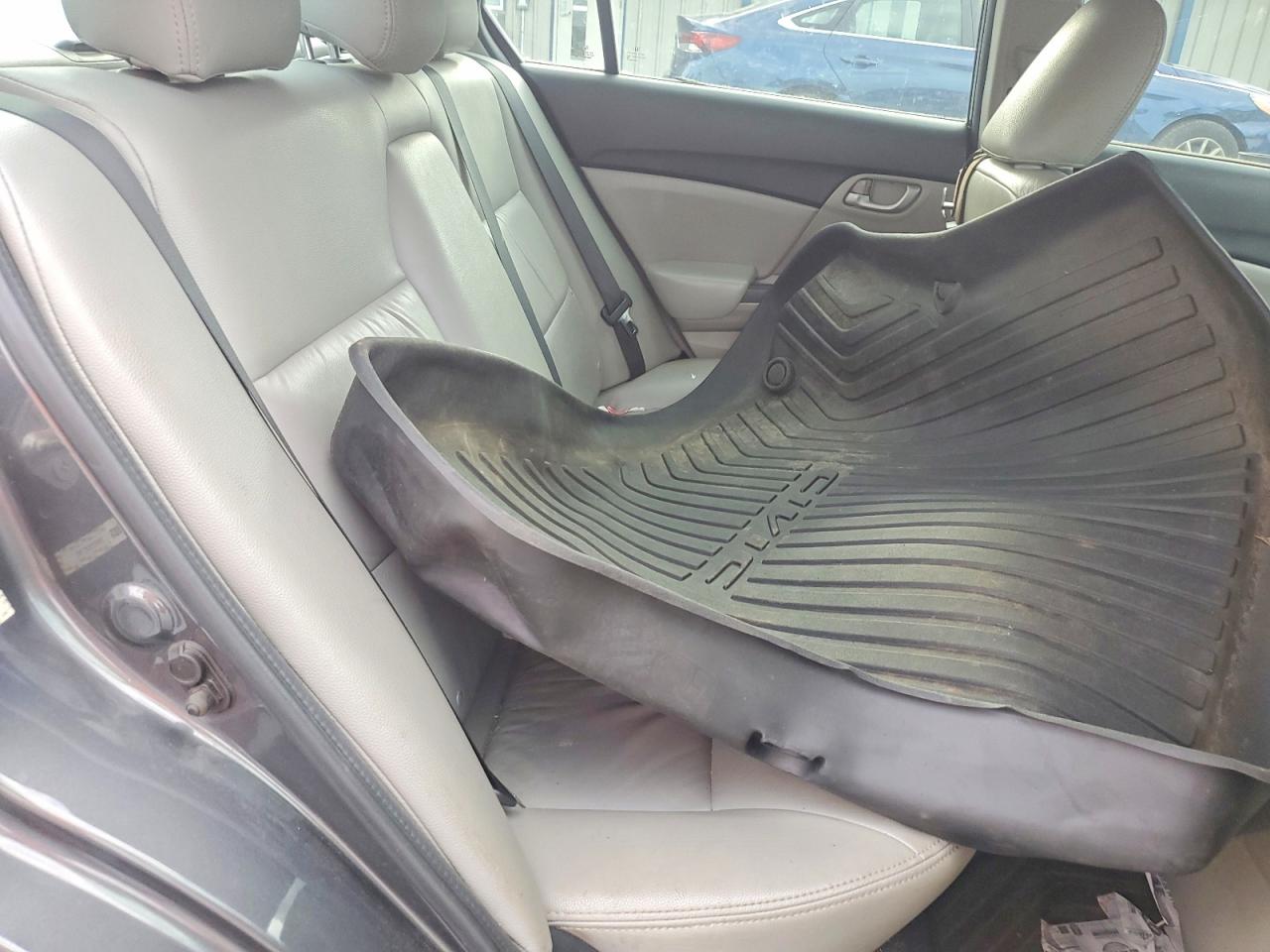 2013 Honda Civic Lx Gray vin: 2HGFB2F50DH577665