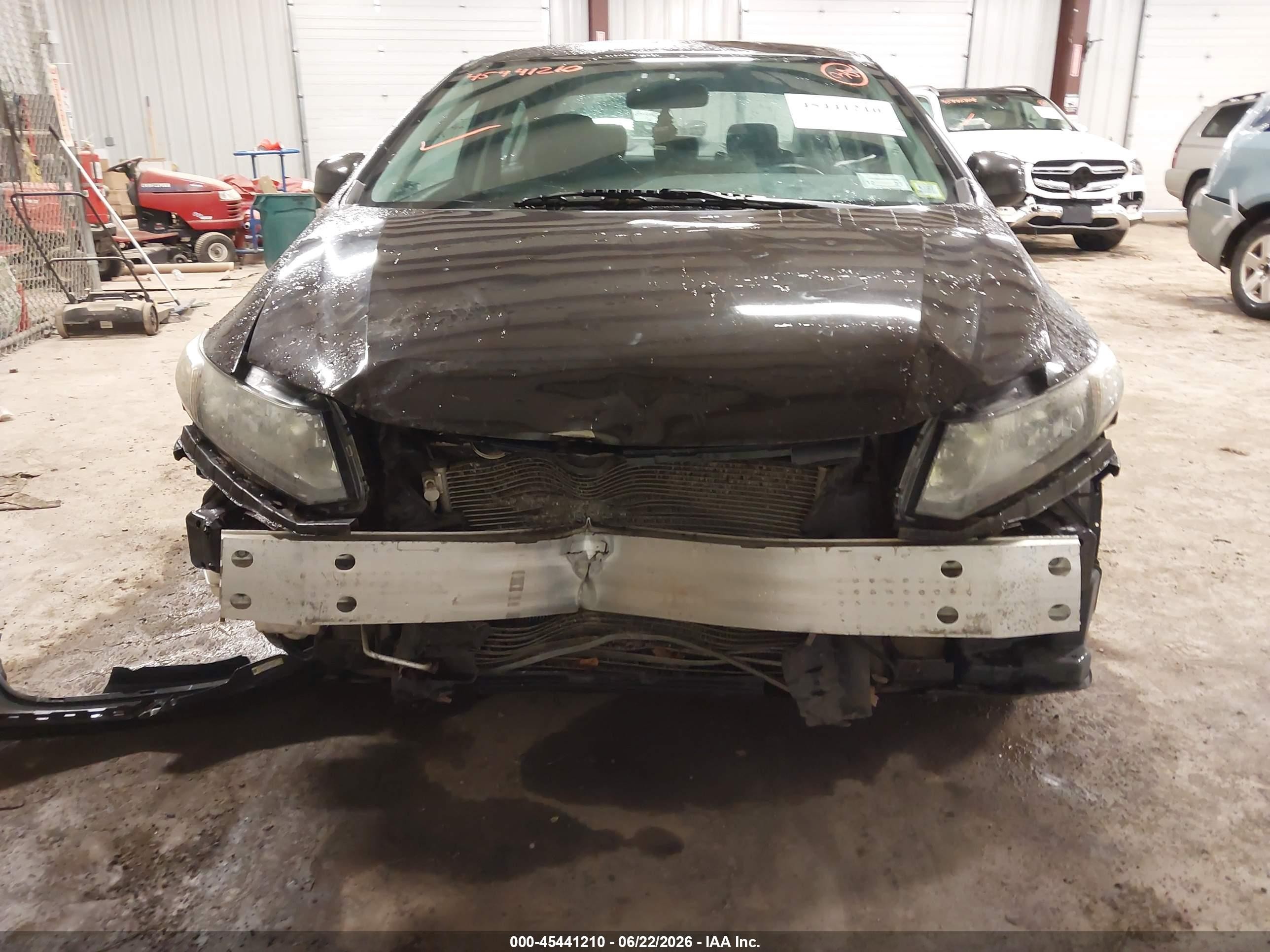 2013 Honda Civic Lx Brown vin: 2HGFB2F50DH577861