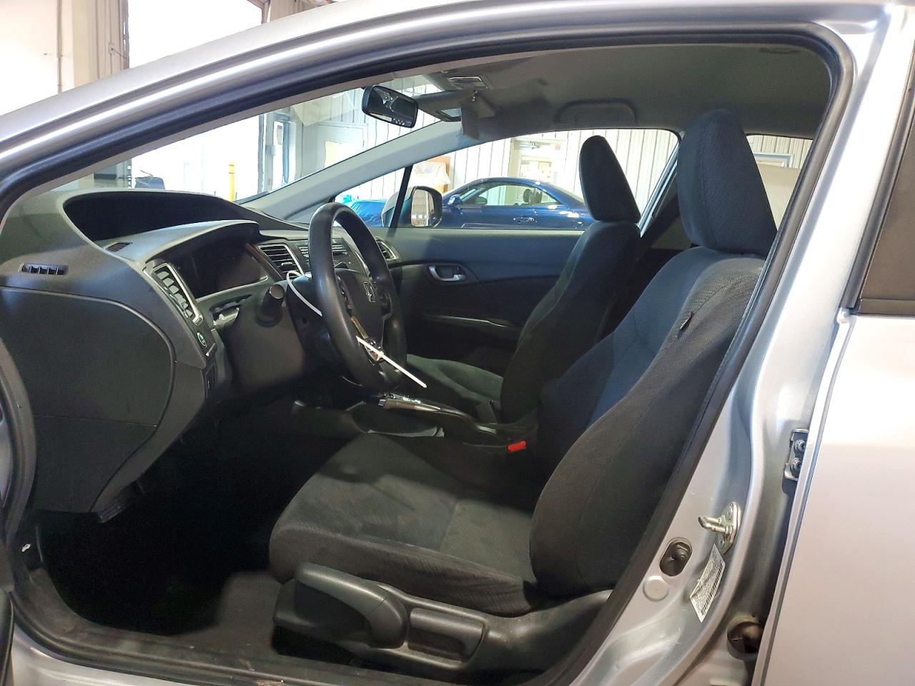 2013 Honda Civic Lx Silver vin: 2HGFB2F50DH581070