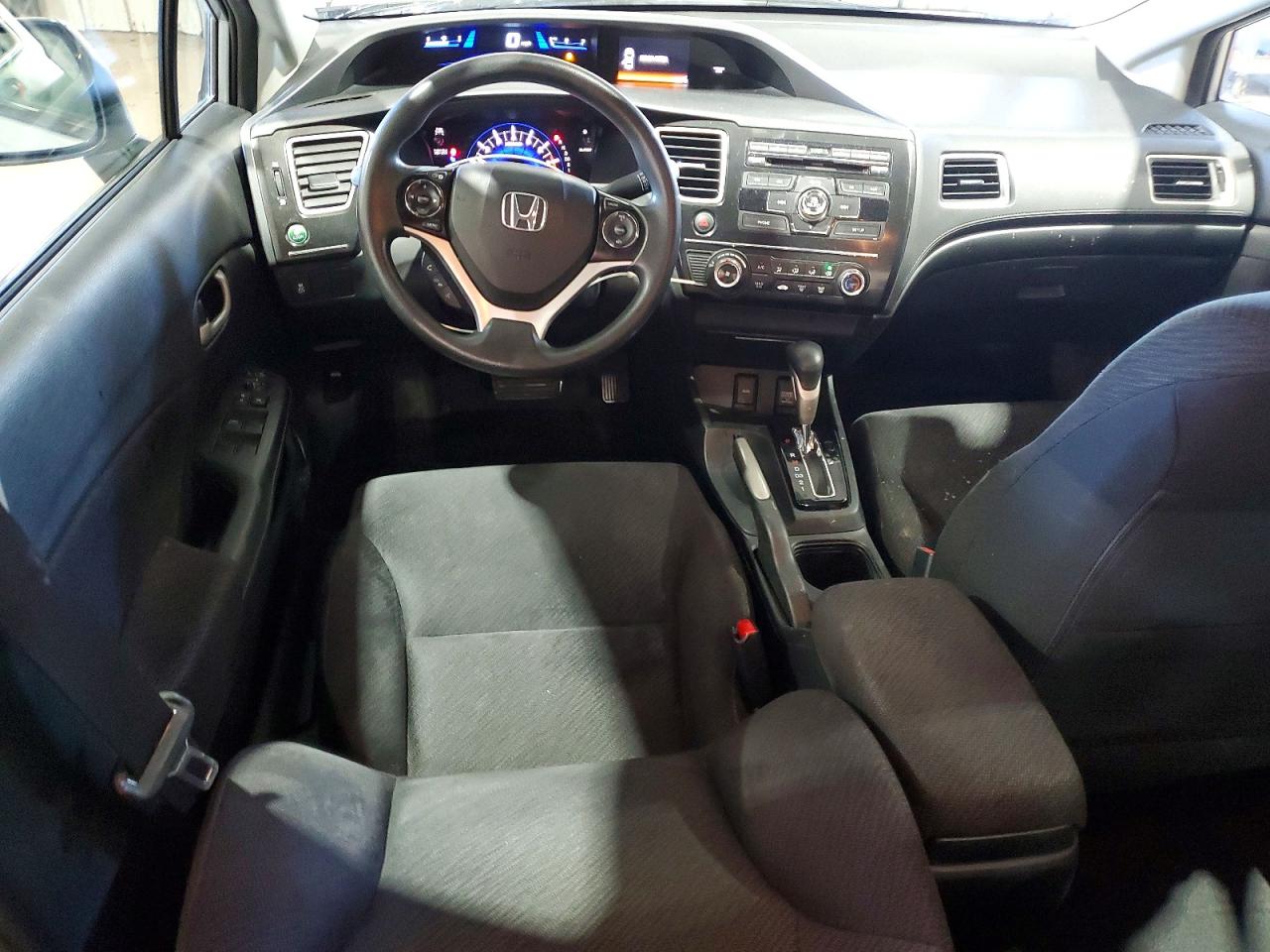 2013 Honda Civic Lx Silver vin: 2HGFB2F50DH581070