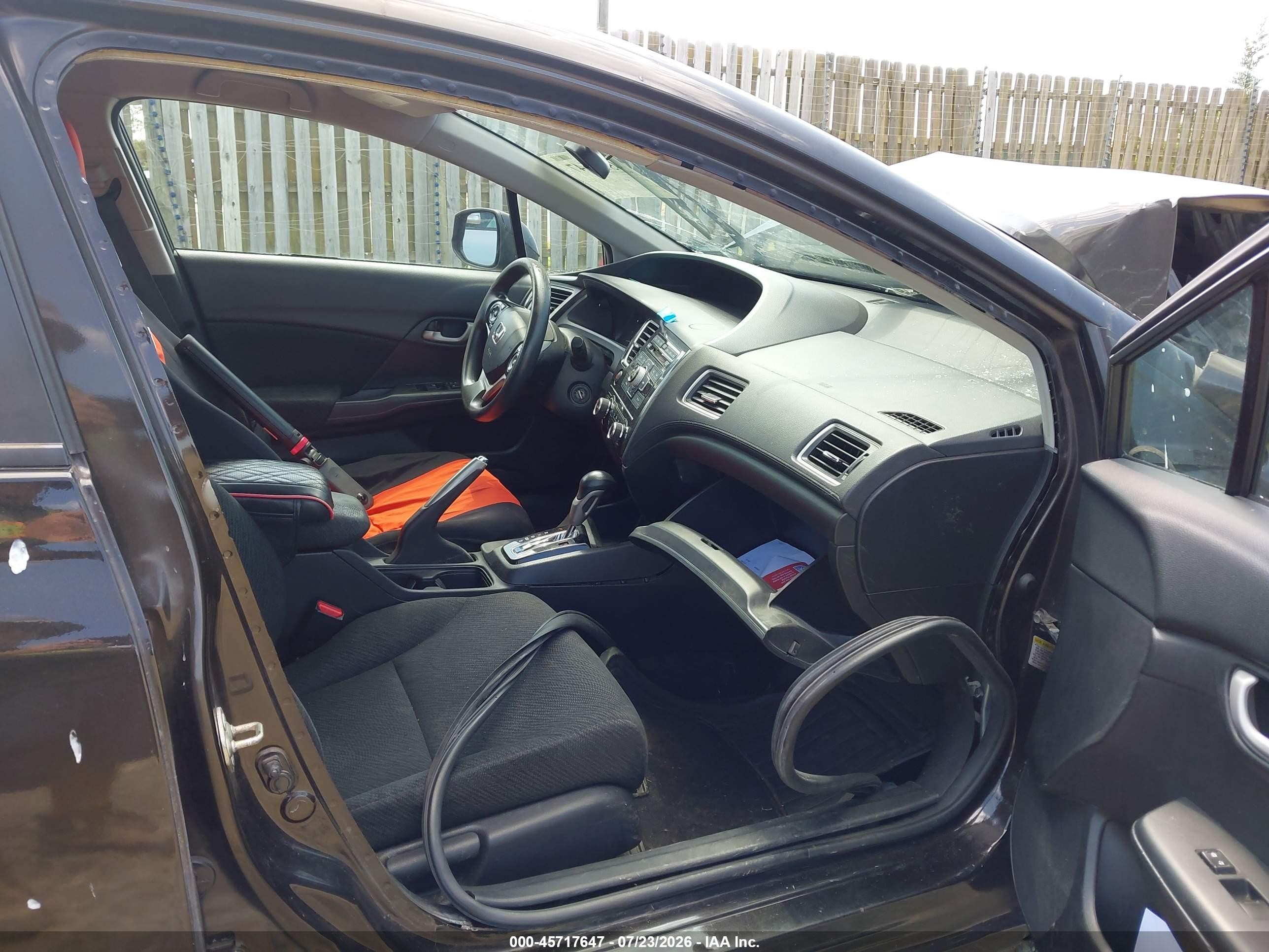 2013 Honda Civic Lx Brown vin: 2HGFB2F50DH583949