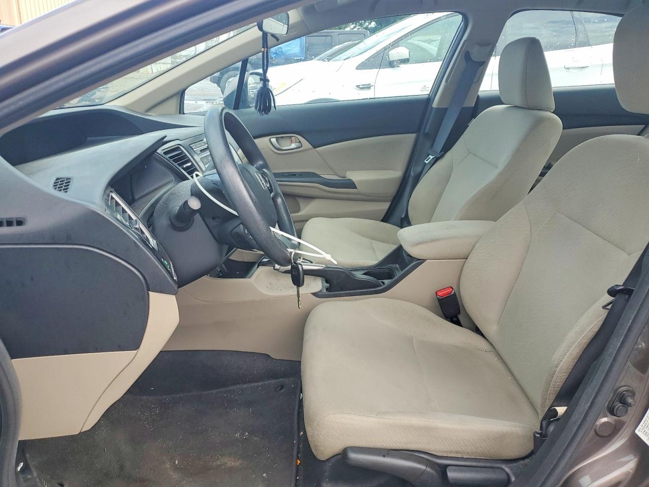 2013 Honda Civic Lx Brown vin: 2HGFB2F50DH584759