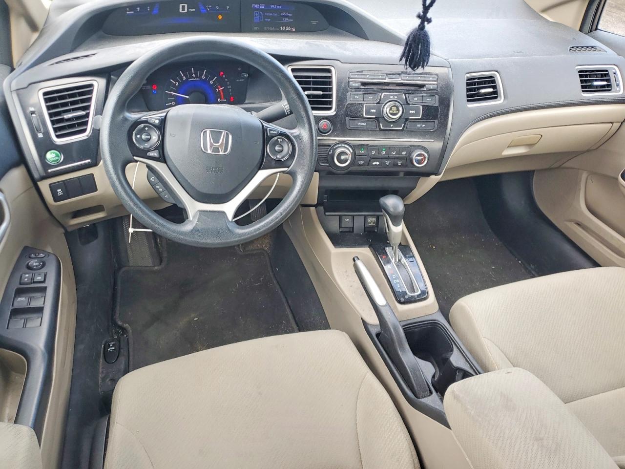 2013 Honda Civic Lx Brown vin: 2HGFB2F50DH584759