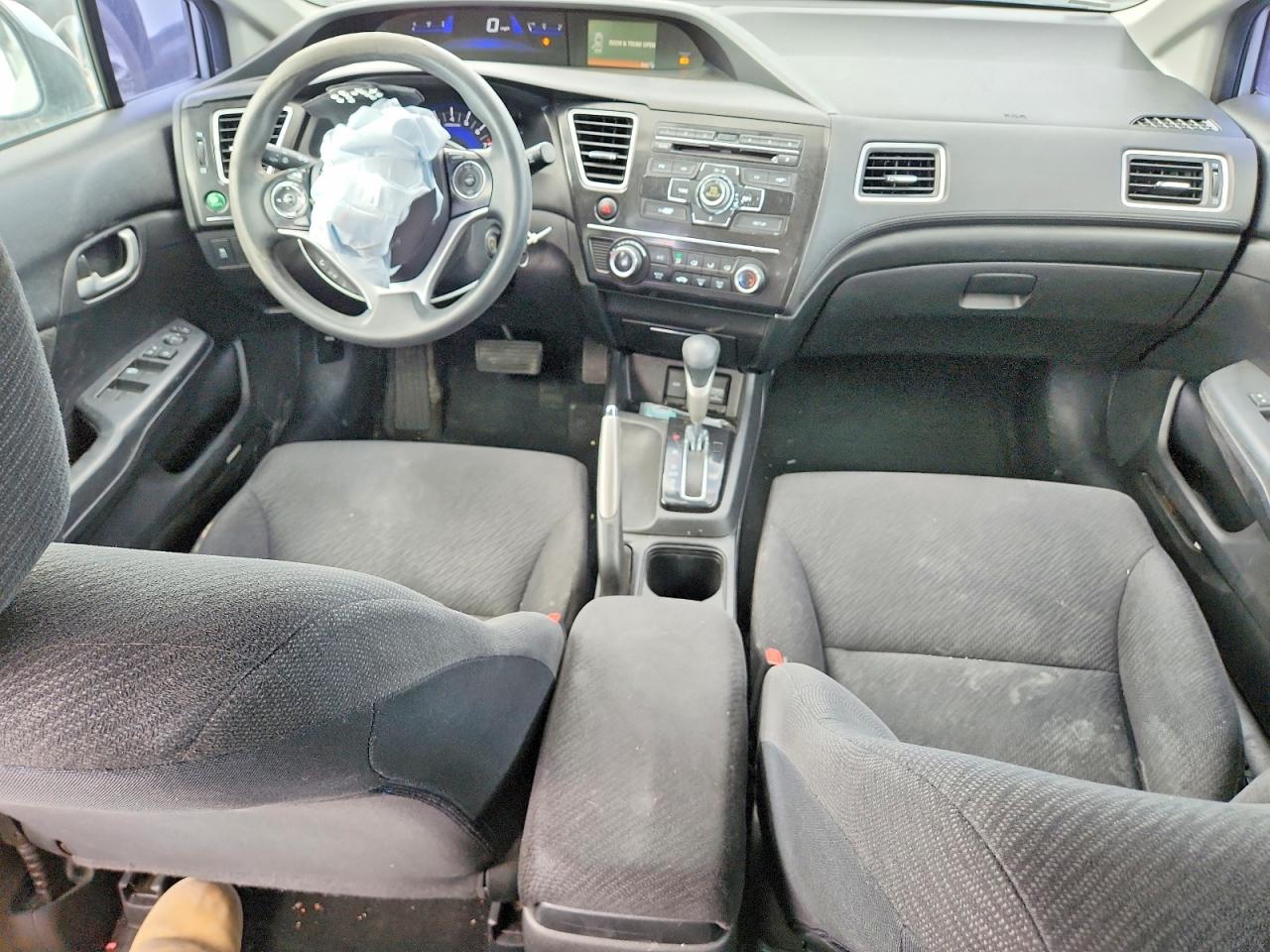 2013 Honda Civic Lx Gray vin: 2HGFB2F50DH590285