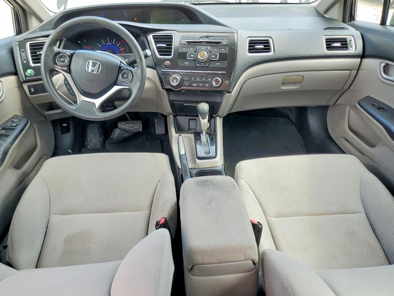 2013 Honda Civic Lx Black vin: 2HGFB2F50DH592456