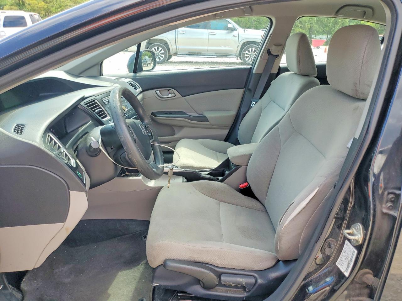 2013 Honda Civic Lx Black vin: 2HGFB2F50DH592456