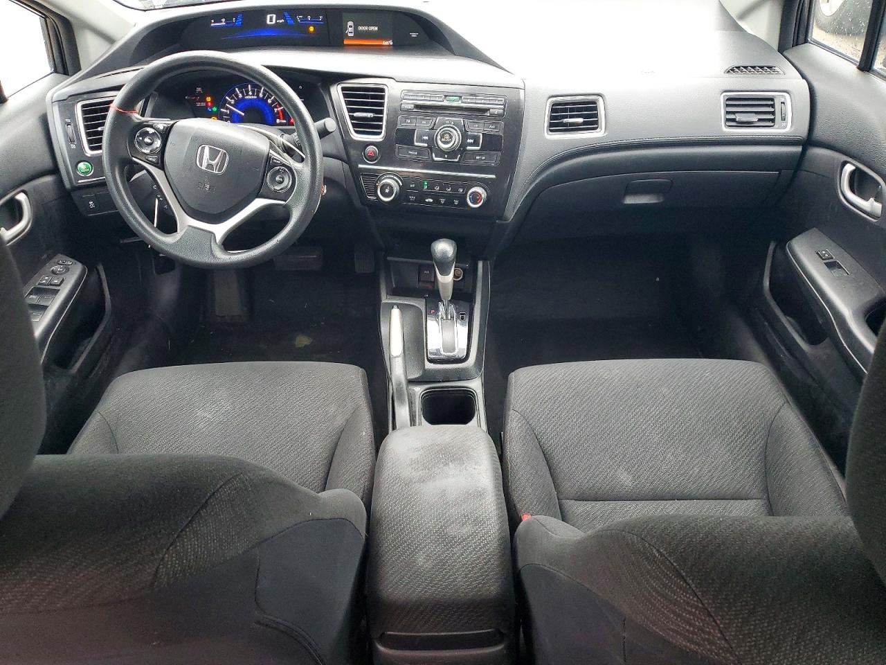 2013 Honda Civic Lx Gray vin: 2HGFB2F50DH593901
