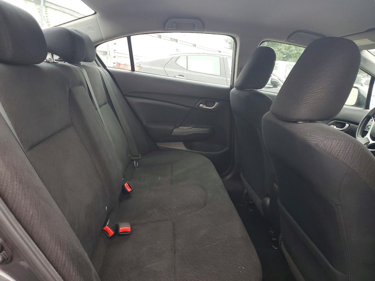 2013 Honda Civic Lx Gray vin: 2HGFB2F50DH593901