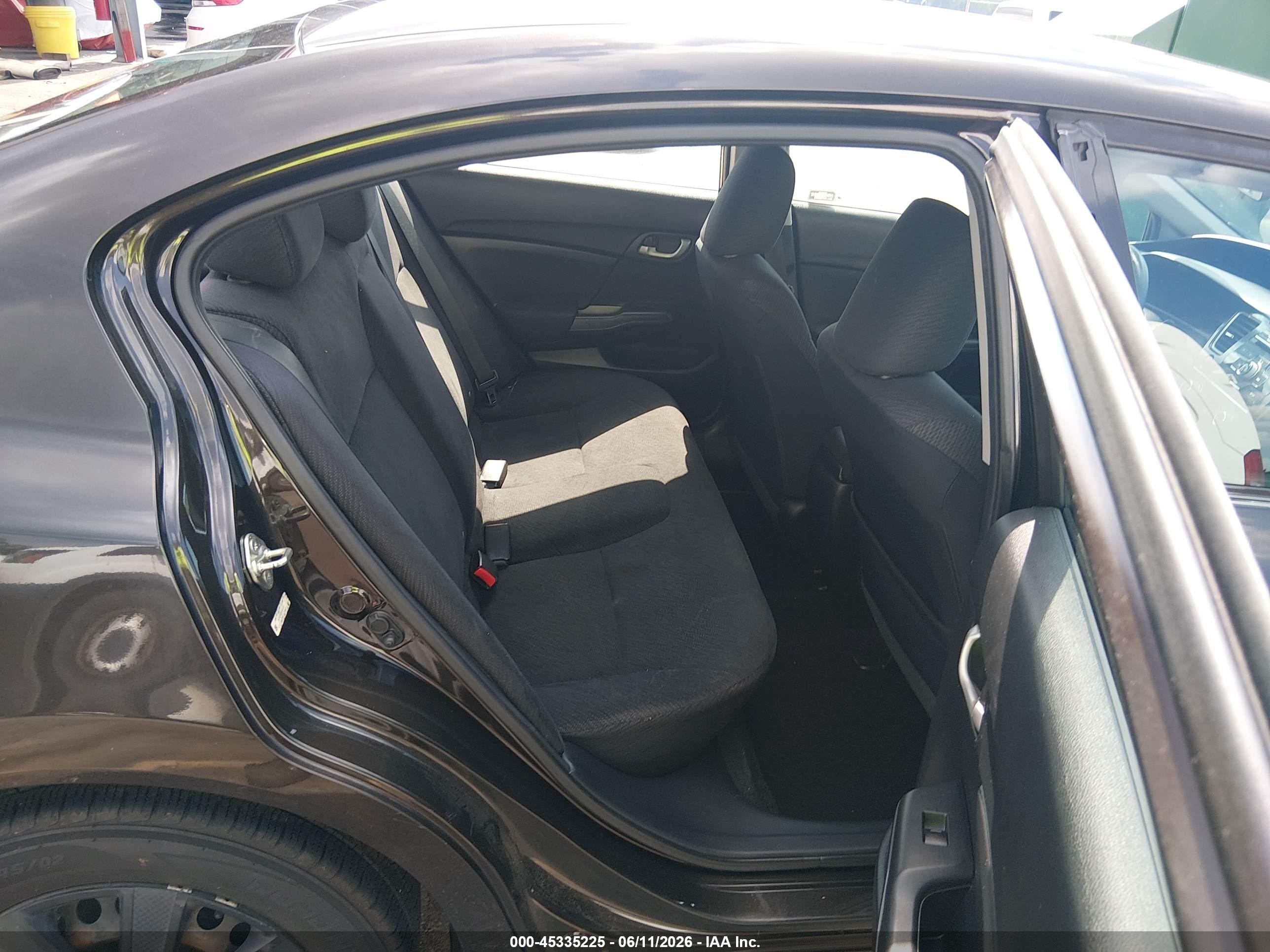 2013 Honda Civic Lx Brown vin: 2HGFB2F50DH595308
