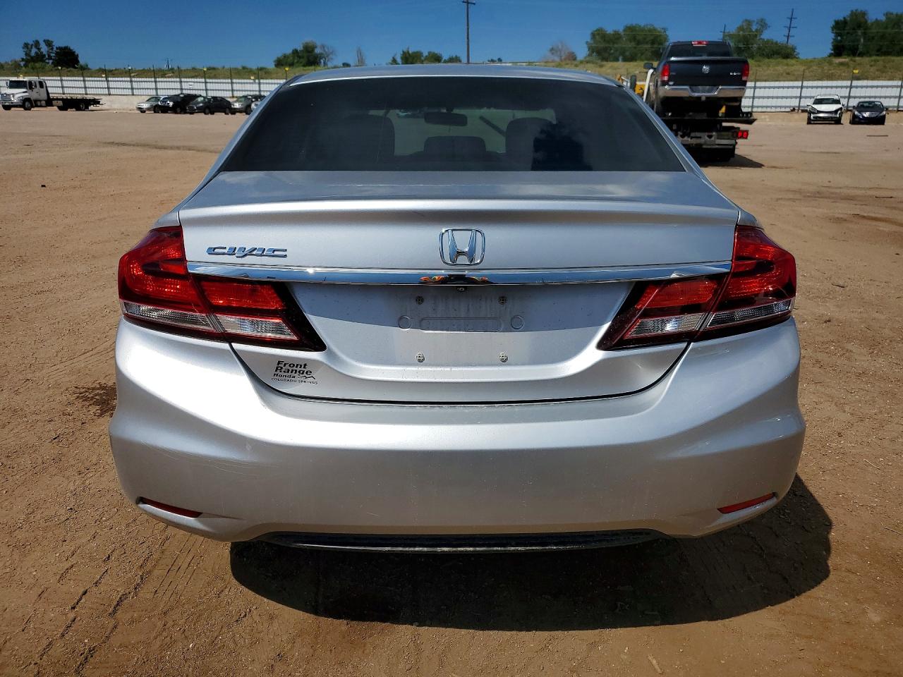 2014 Honda Civic Lx Silver vin: 2HGFB2F50EH501493