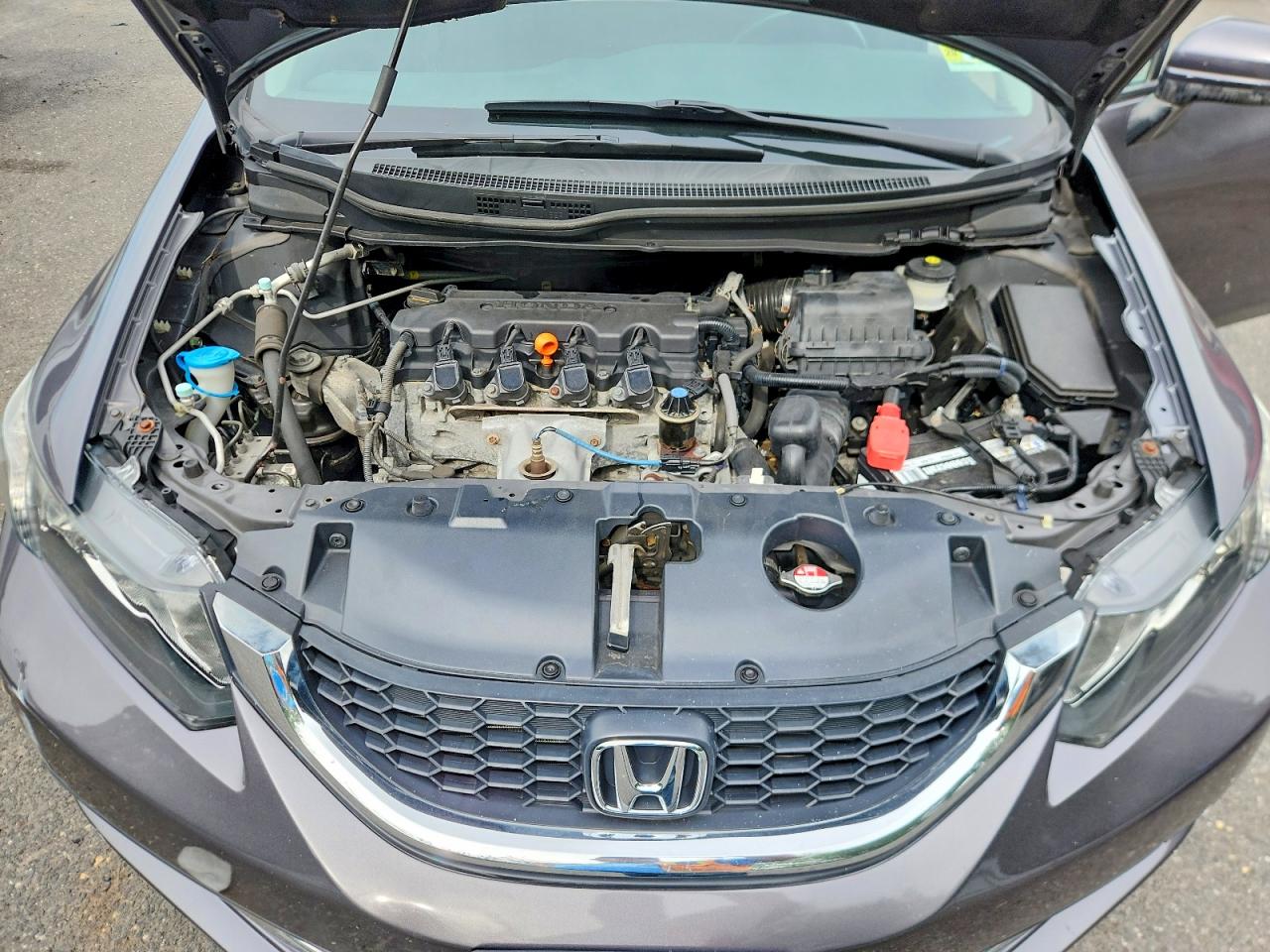 2014 Honda Civic Lx Серый vin: 2HGFB2F50EH541332