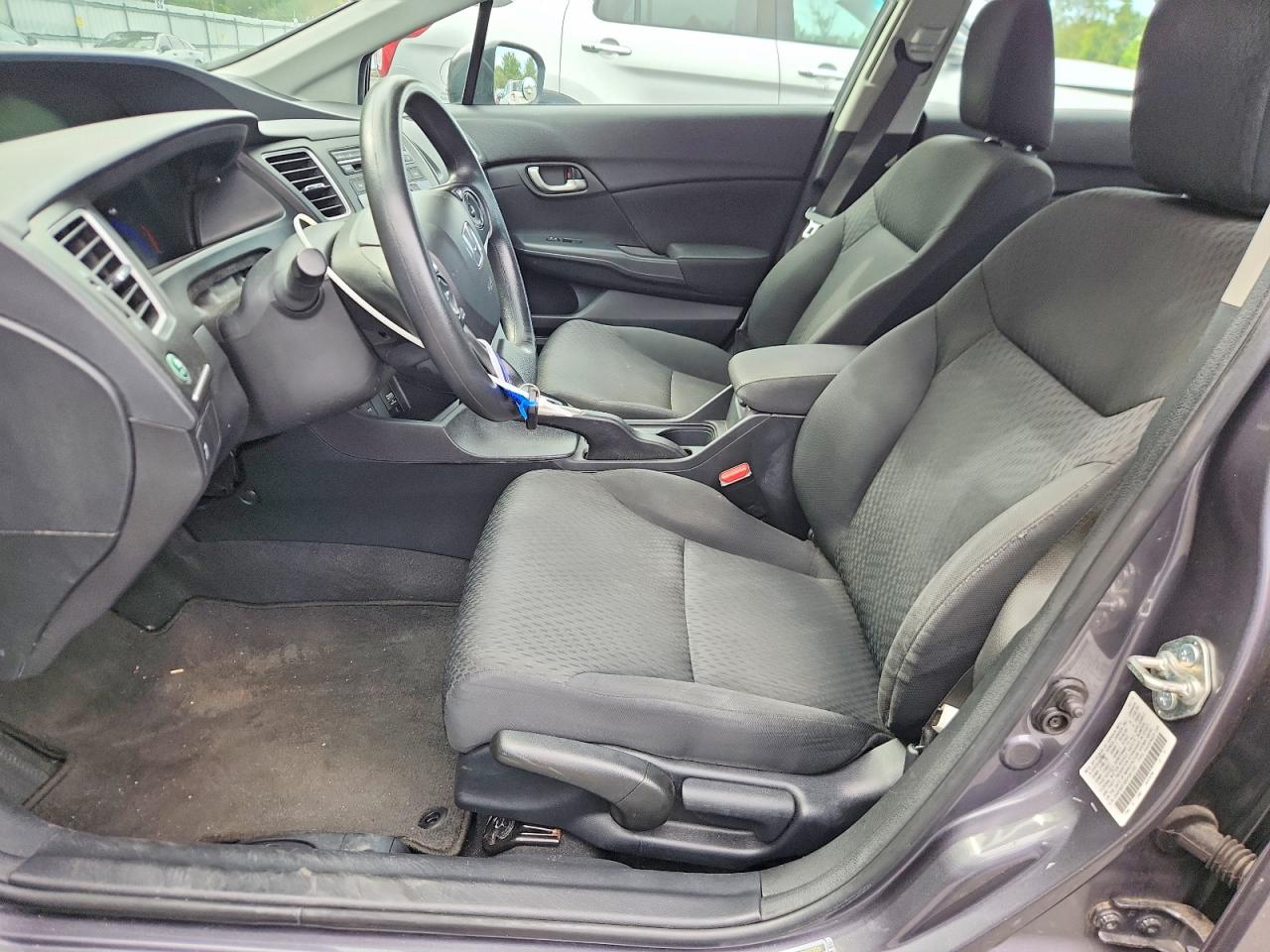 2014 Honda Civic Lx Серый vin: 2HGFB2F50EH541332