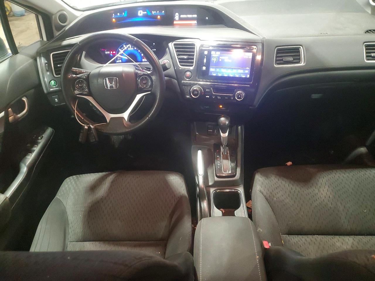2015 Honda Civic Lx Белый vin: 2HGFB2F50FH013730