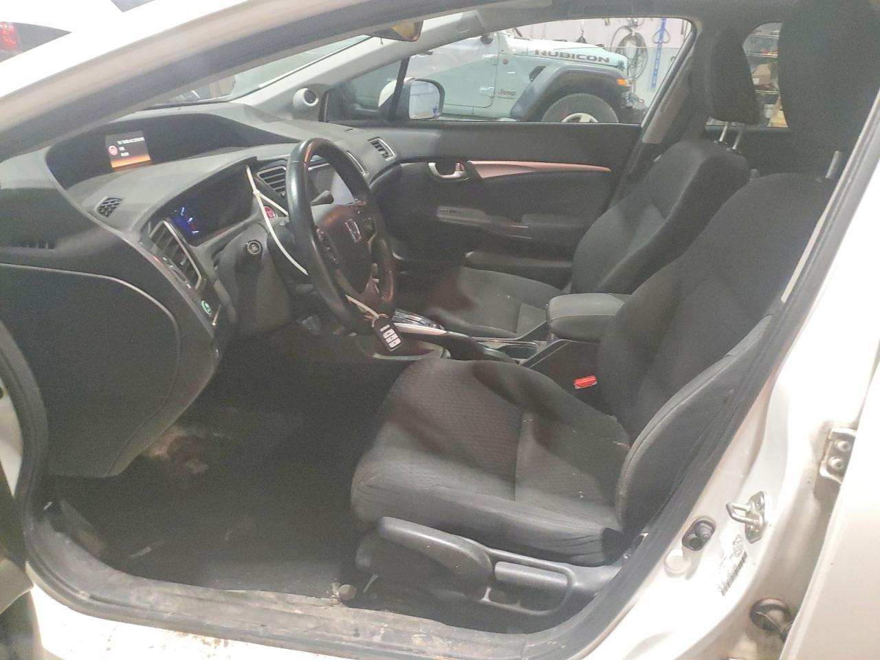 2015 Honda Civic Lx Белый vin: 2HGFB2F50FH013730