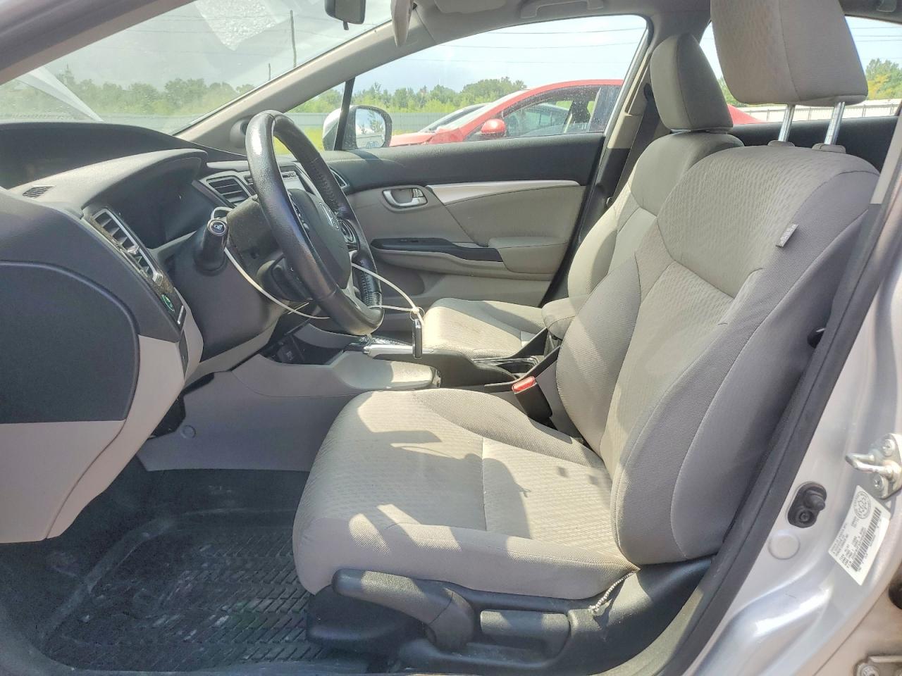 2015 Honda Civic Lx Silver vin: 2HGFB2F50FH040927