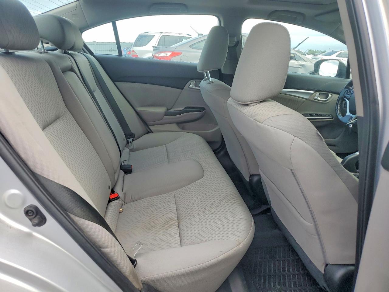 2015 Honda Civic Lx Silver vin: 2HGFB2F50FH040927