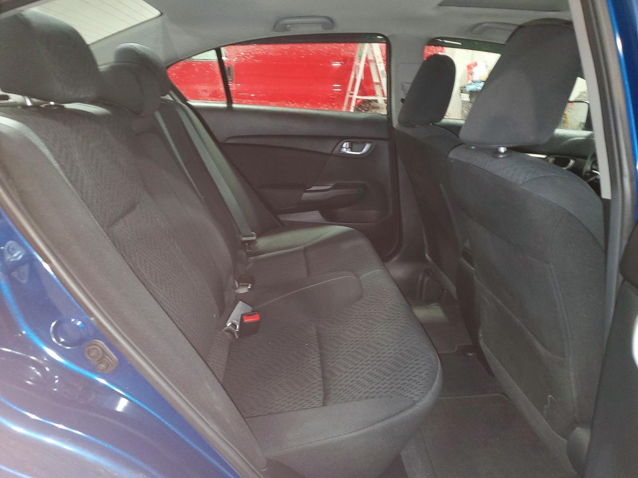 2015 Honda Civic Lx Blue vin: 2HGFB2F50FH060563