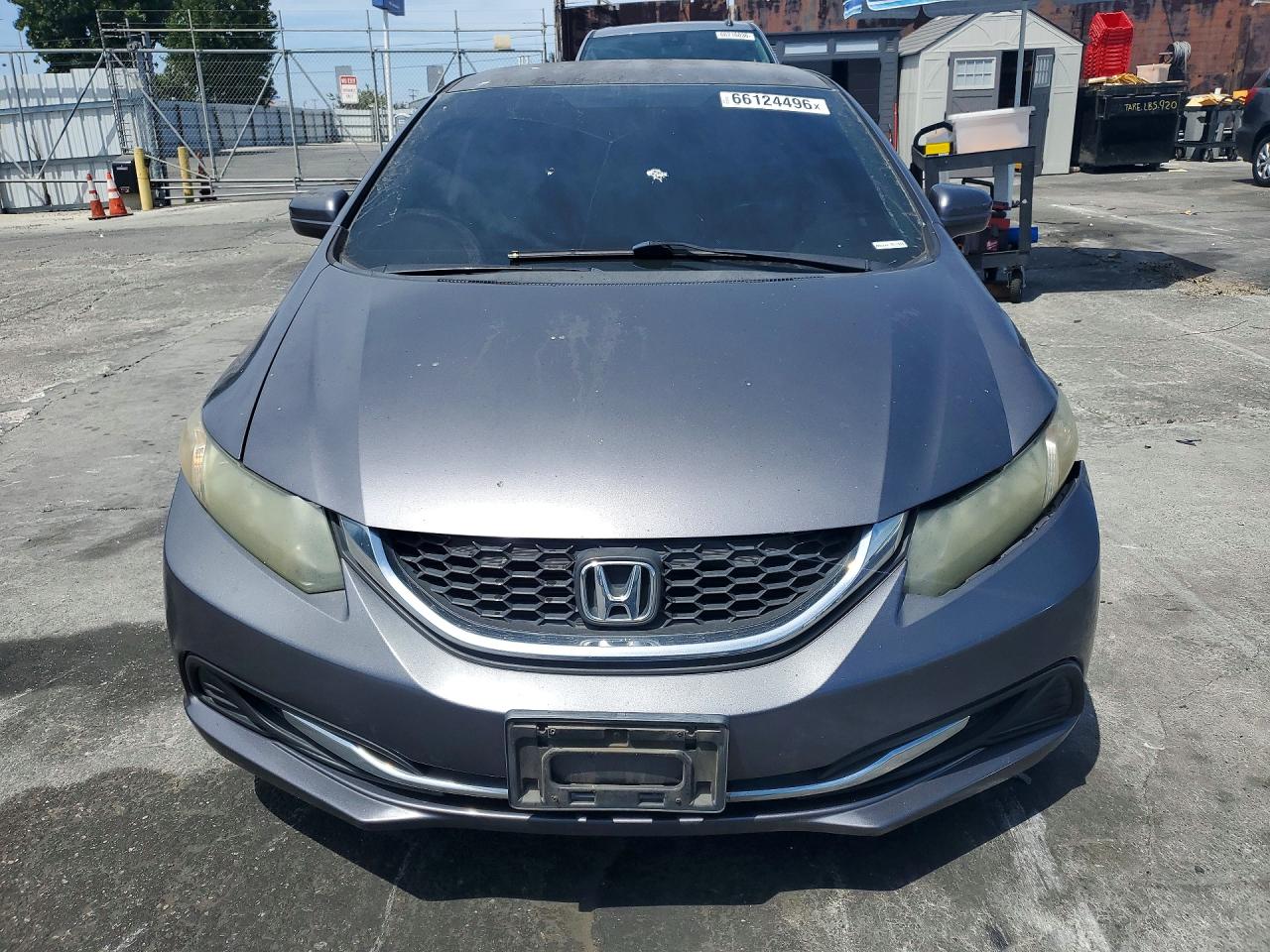 2015 Honda Civic Lx Silver vin: 2HGFB2F50FH522166