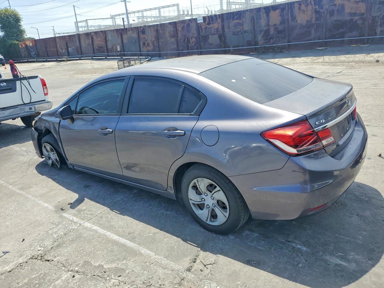 2015 Honda Civic Lx Silver vin: 2HGFB2F50FH522166