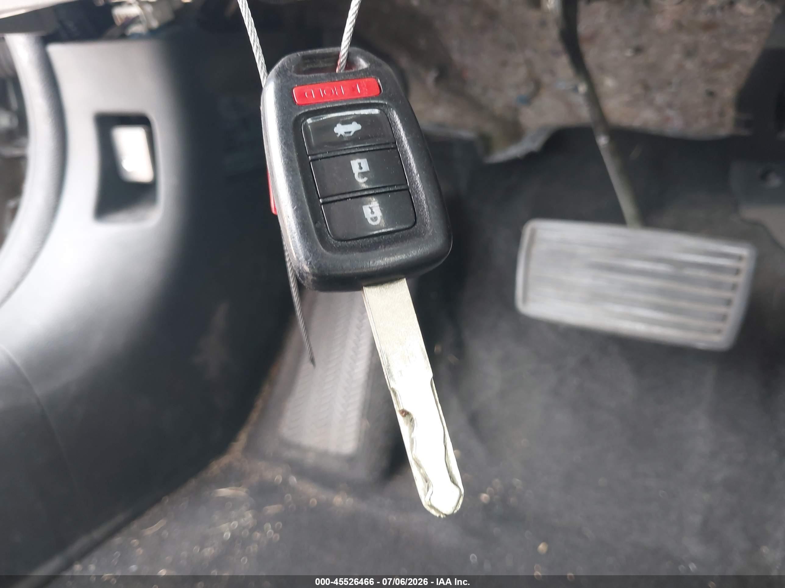2015 Honda Civic Lx Серый vin: 2HGFB2F50FH559315