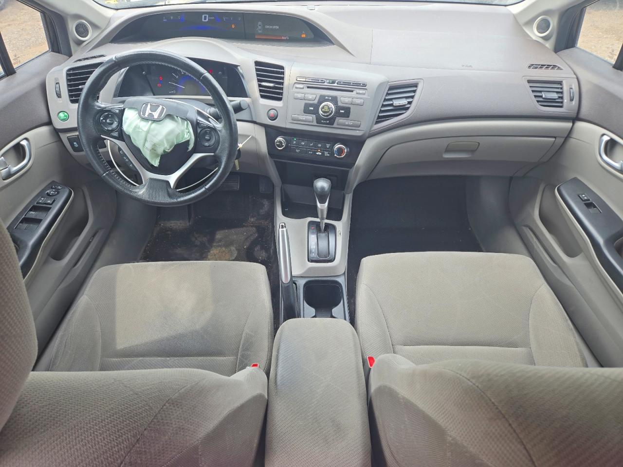 2012 Honda Civic Lx Черный vin: 2HGFB2F51CH030936
