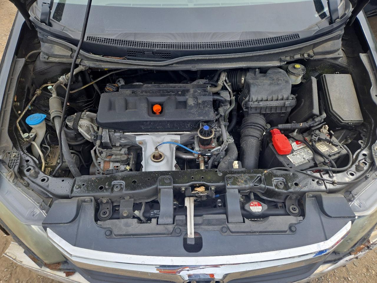 2012 Honda Civic Lx Черный vin: 2HGFB2F51CH030936