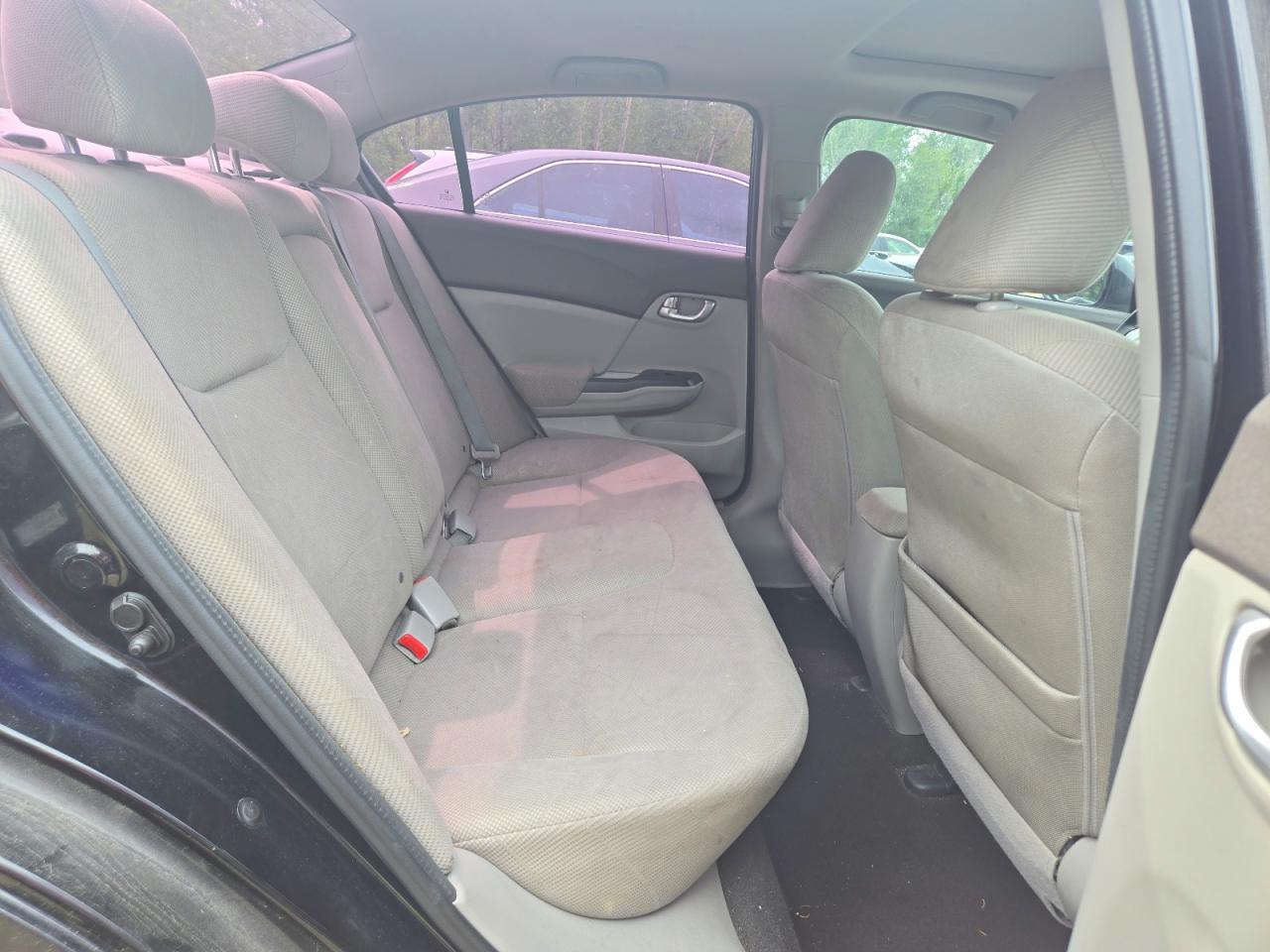 2012 Honda Civic Lx Черный vin: 2HGFB2F51CH030936