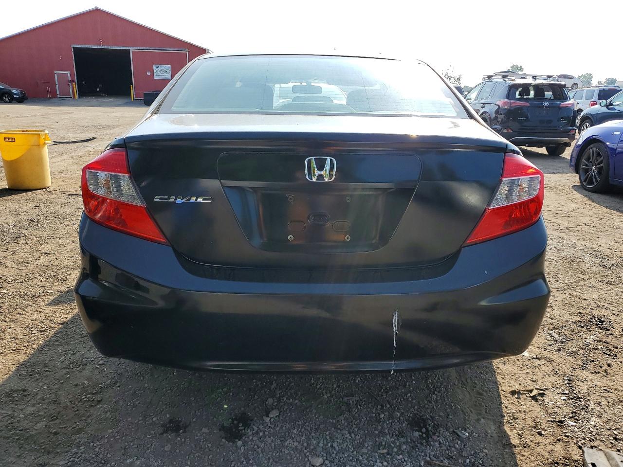 2012 Honda Civic Lx Black vin: 2HGFB2F51CH038888