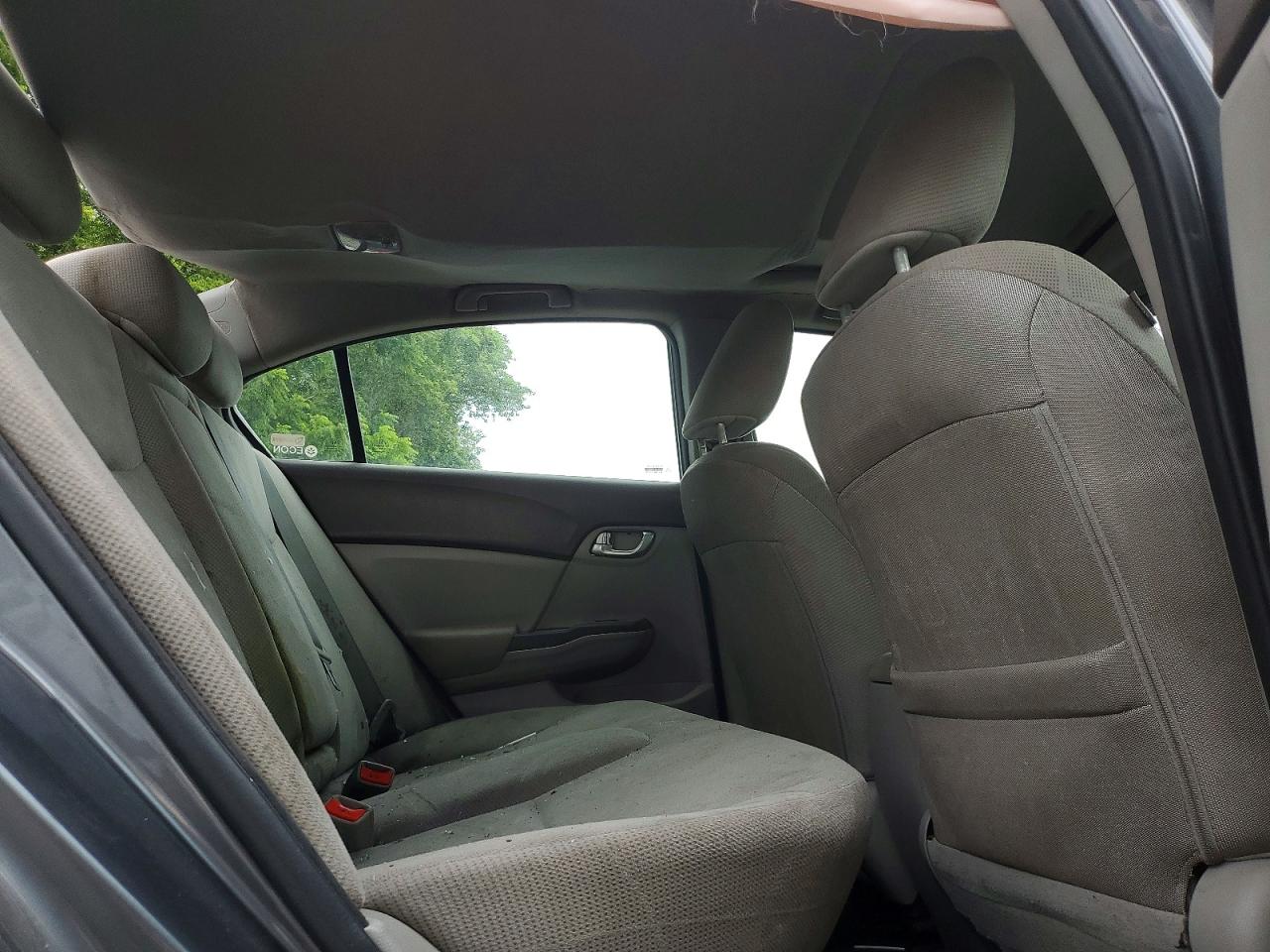 2012 Honda Civic Lx Gray vin: 2HGFB2F51CH108938