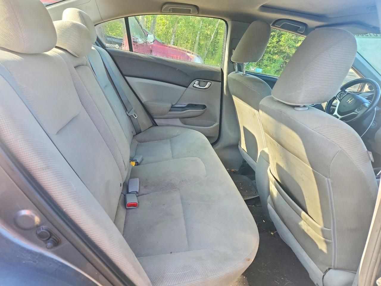 2012 Honda Civic Lx Gray vin: 2HGFB2F51CH113945