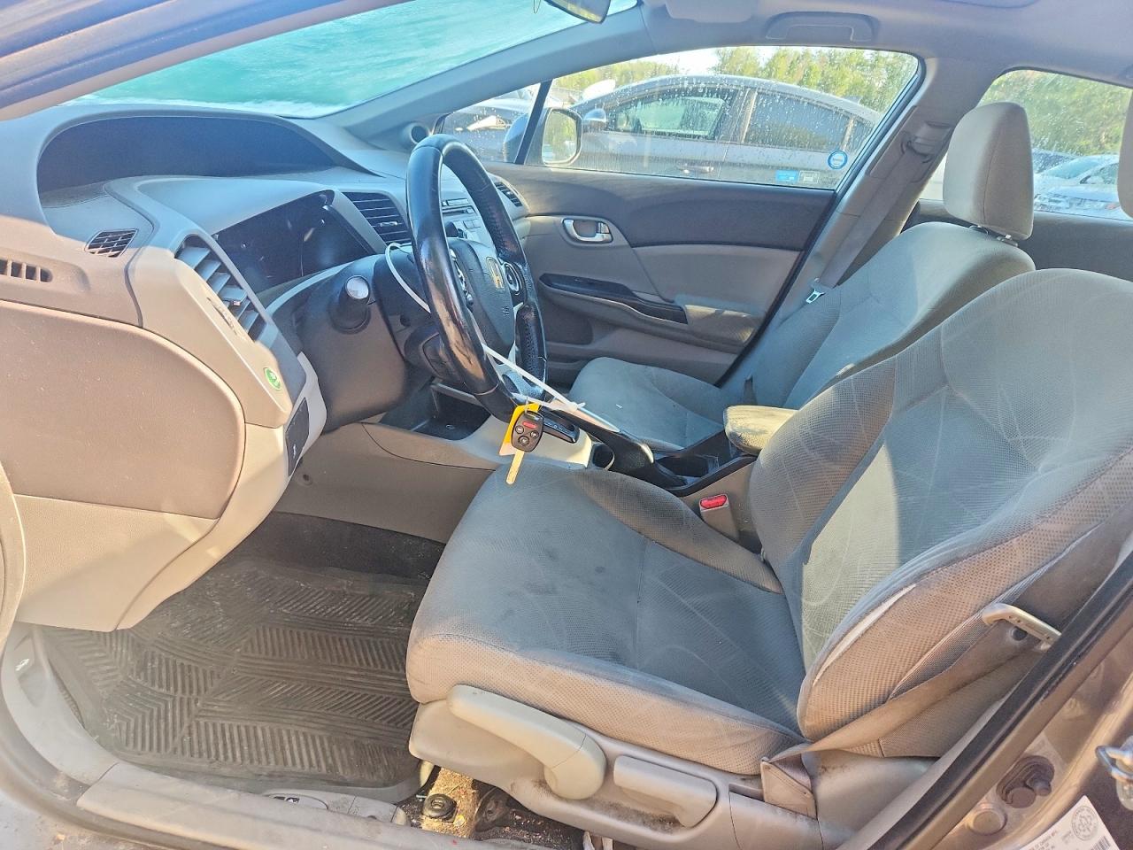 2012 Honda Civic Lx Gray vin: 2HGFB2F51CH113945