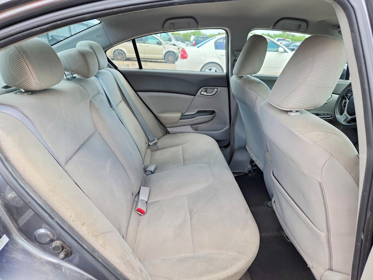 2012 Honda Civic Lx Gray vin: 2HGFB2F51CH310677