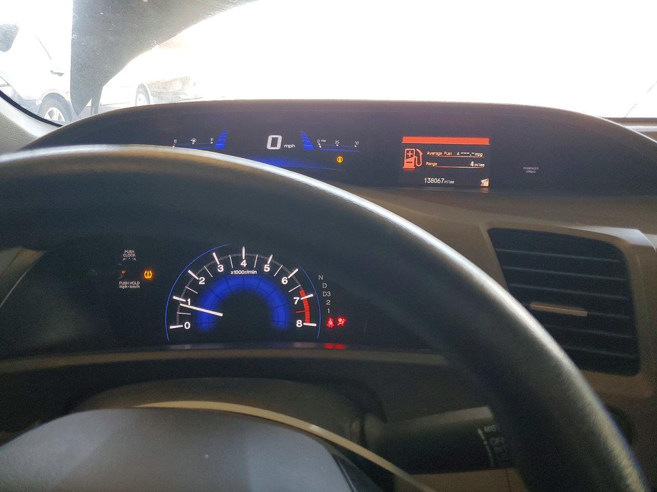 2012 Honda Civic Lx Серый vin: 2HGFB2F51CH311442