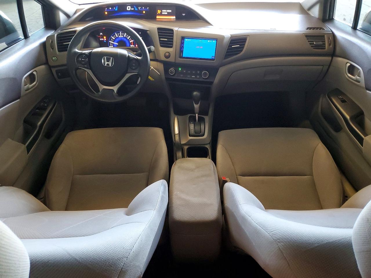 2012 Honda Civic Lx Серый vin: 2HGFB2F51CH311442