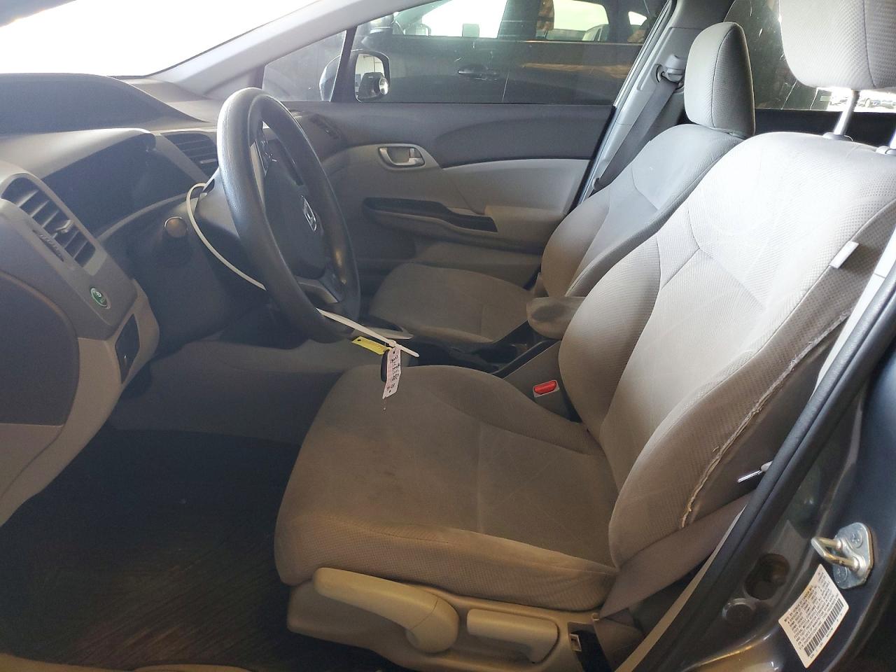 2012 Honda Civic Lx Серый vin: 2HGFB2F51CH311442