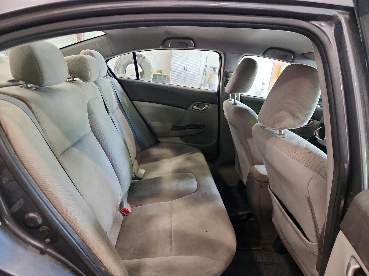 2012 Honda Civic Lx Gray vin: 2HGFB2F51CH329004