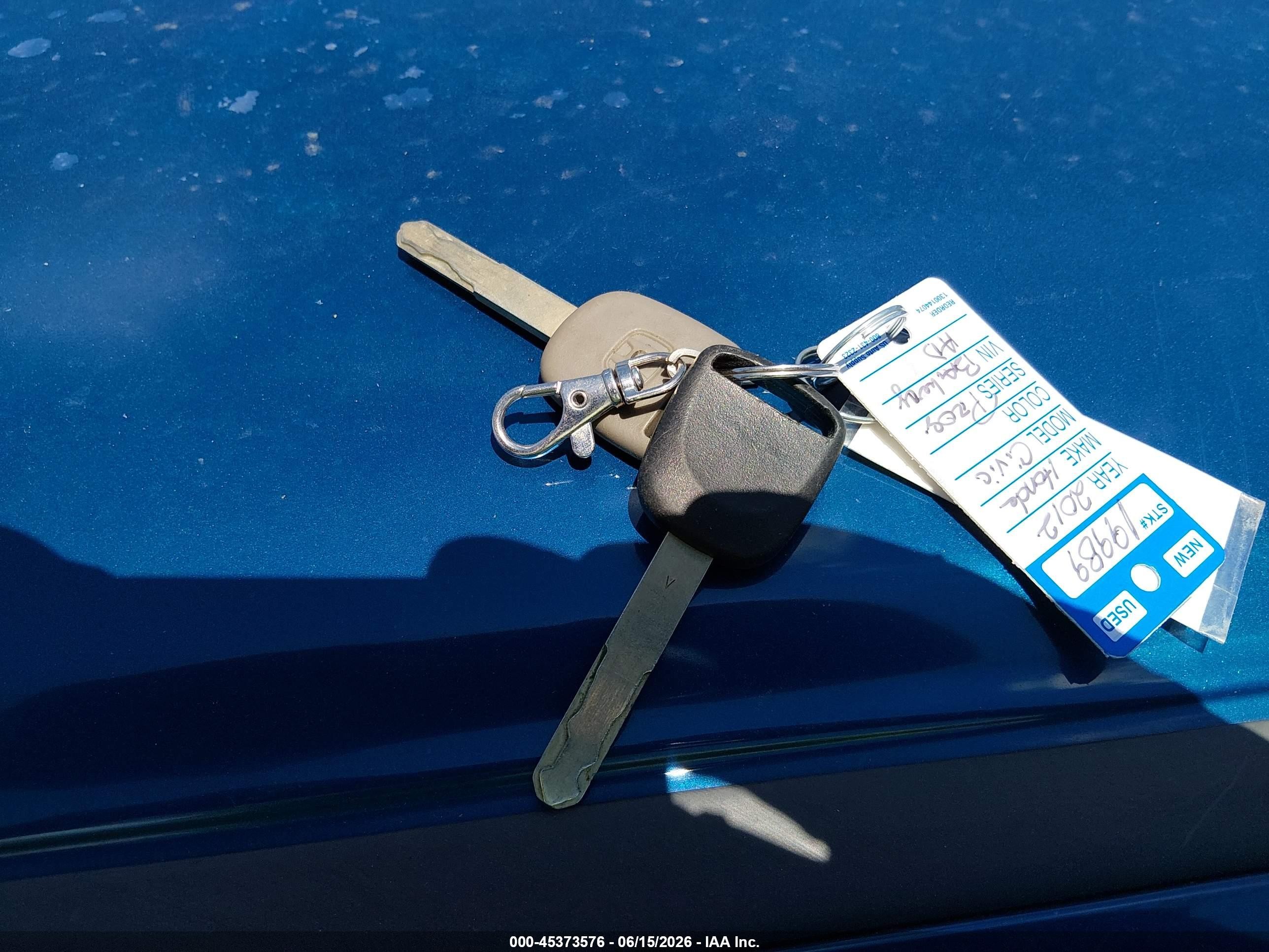 2012 Honda Civic Lx Blue vin: 2HGFB2F51CH534497