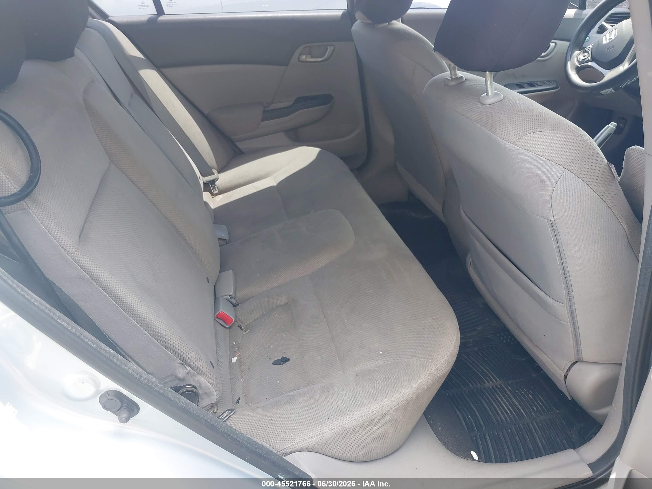 2012 Honda Civic Lx Light Blue vin: 2HGFB2F51CH554183