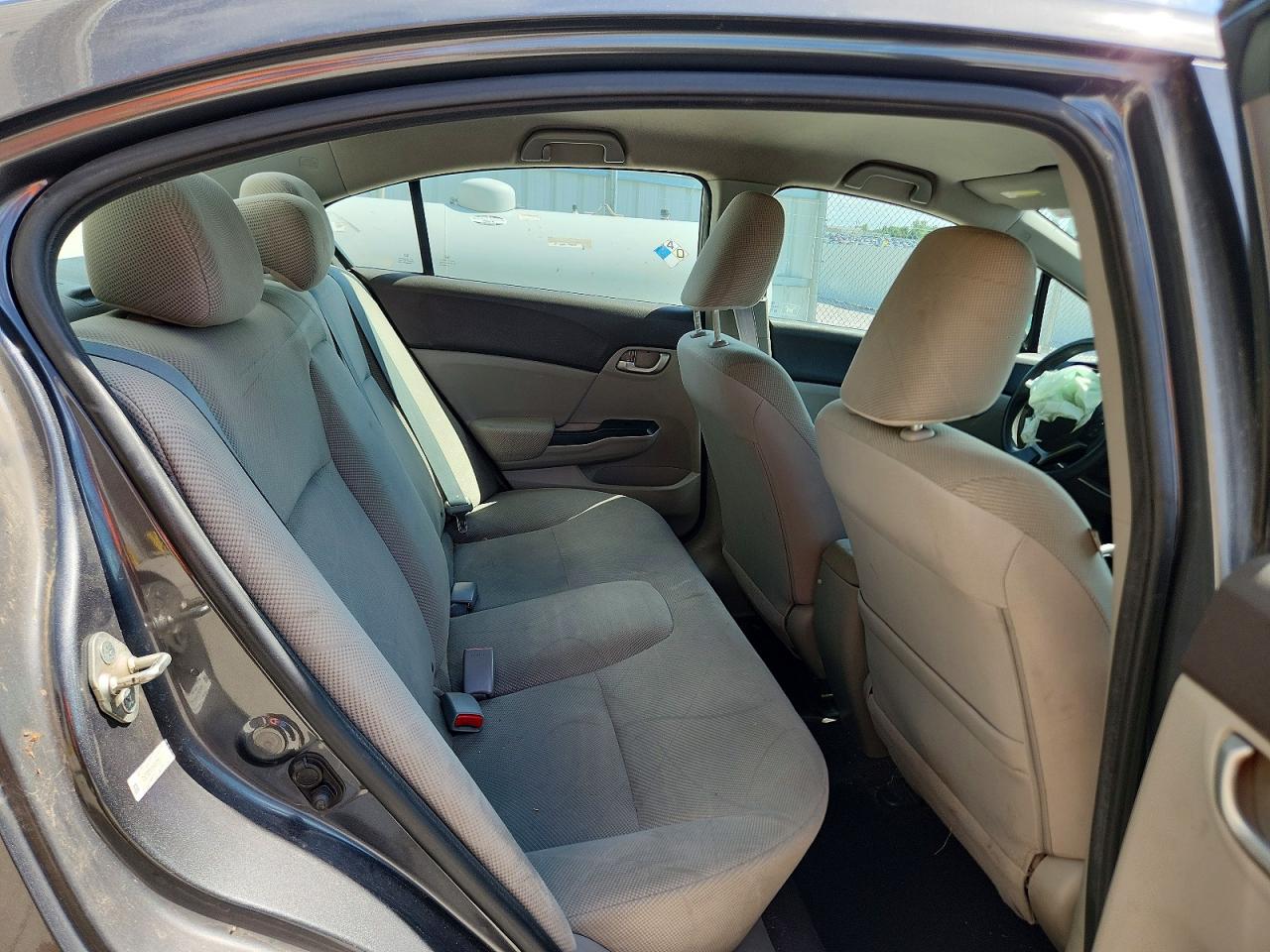 2012 Honda Civic Lx Gray vin: 2HGFB2F51CH560758