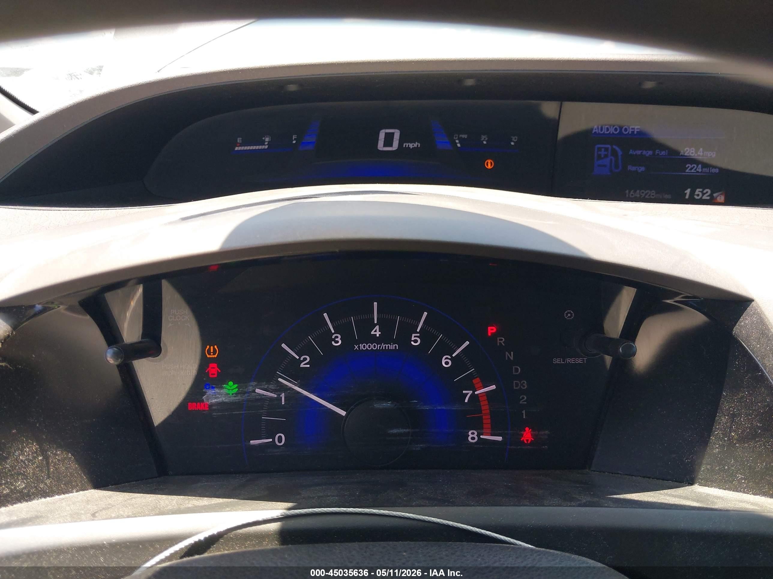 2012 Honda Civic Lx Gray vin: 2HGFB2F51CH579195