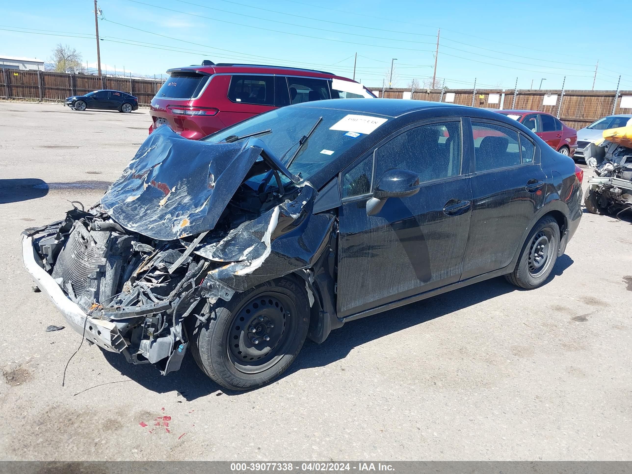 2012 Honda Civic Lx Black vin: 2HGFB2F51CH580279