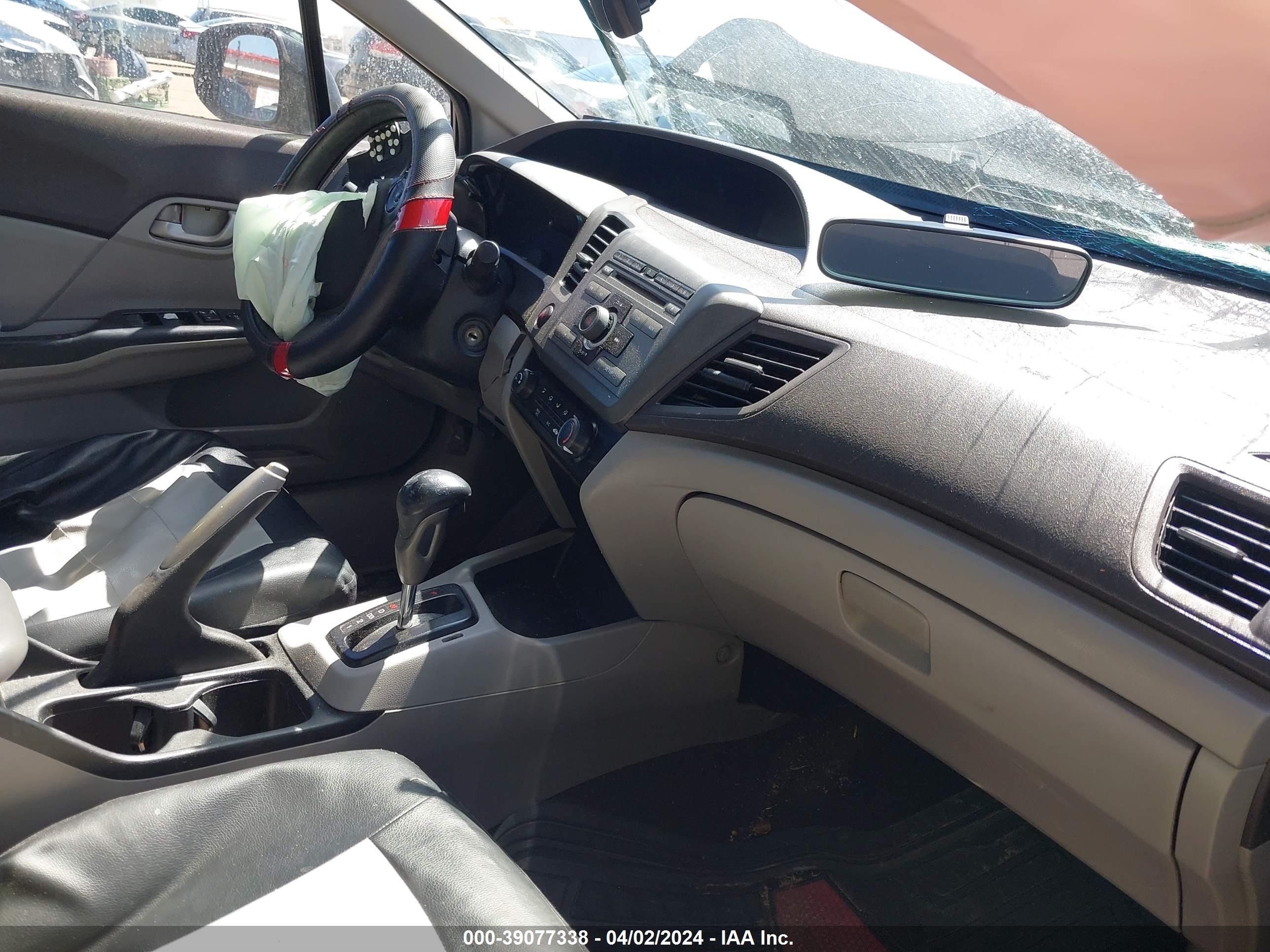 2012 Honda Civic Lx Black vin: 2HGFB2F51CH580279
